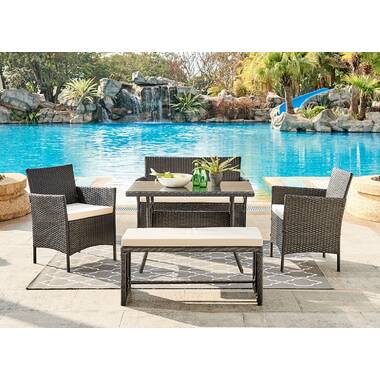 Santiago 4 deals seater dining set